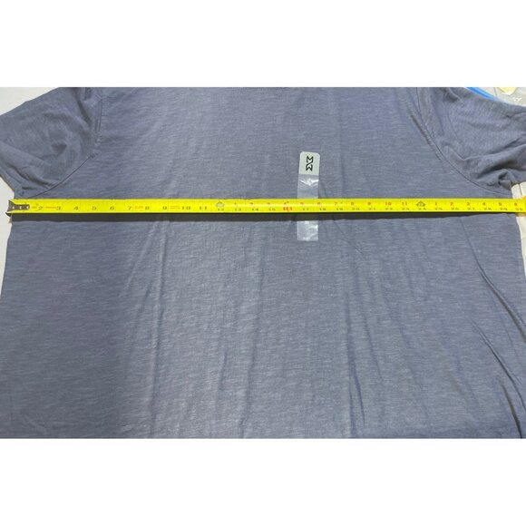 Mutual Weave Mens Big & Tall 3XL T-Shirt Ombre Blue - Picture 3 of 11